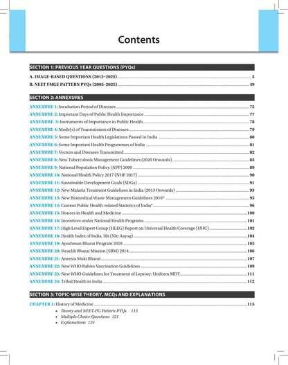 Review of Preventive and Social Medicine (Including Biostatistics), 16/E - A must have PSM book for NEET PG, INI-CET and FMGE | PYQs (2005-2025) and Image-Based MCQs (2012-2025): 1