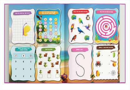 Activity Book for 3 Year Old | Best Selling 1001 Brain Booster Books for 3+ Year Old Children | Kids Activity Book - Puzzles, Mazes, Colouring, Dot-To-Dot, Matching, Seek & Find, Spot the Difference