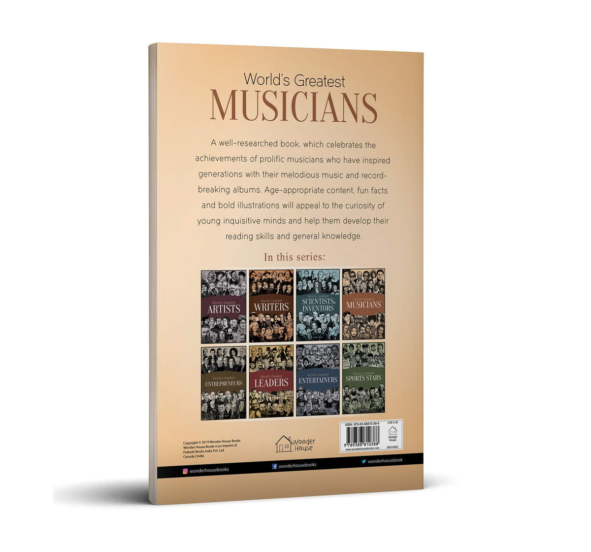 World's Greatest Musicians : Biographies of Inspirational Personalities For Kids