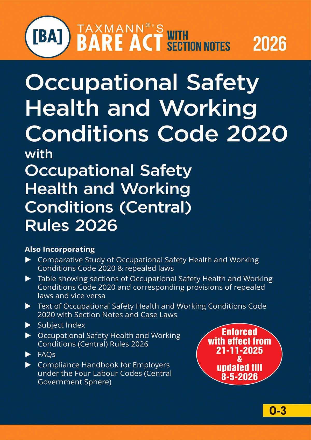 Taxmann's New Labour Codes with Central Rules COMBO [Bare Acts with Section Notes | 2026 Edition] – Code on Wages | IR | Social Security | OSHWC | 4 Books—with Case Laws | Comparative Studies | Others