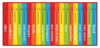 My First Learning Library: 20 Board Books Box Set for Kids | ABC, Numbers, Shapes, Colors, Animals, Fruits, Vegetables & Early Learning Books for Babies, Toddlers & Preschoolers (Ages 0–5)