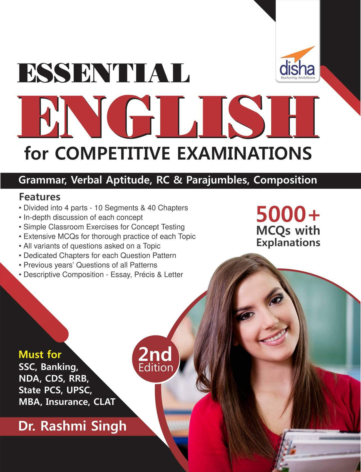 Essential English for Competitive Examinations - 2nd Edition [Paperback] Dr. Rashmi Singh