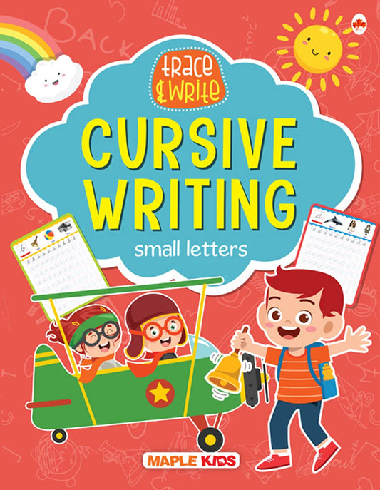 Cursive Writing Trace & Write Small Letters book cover