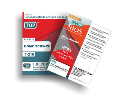 TOP NIOS Home Science Guide Class 10 (T-216)