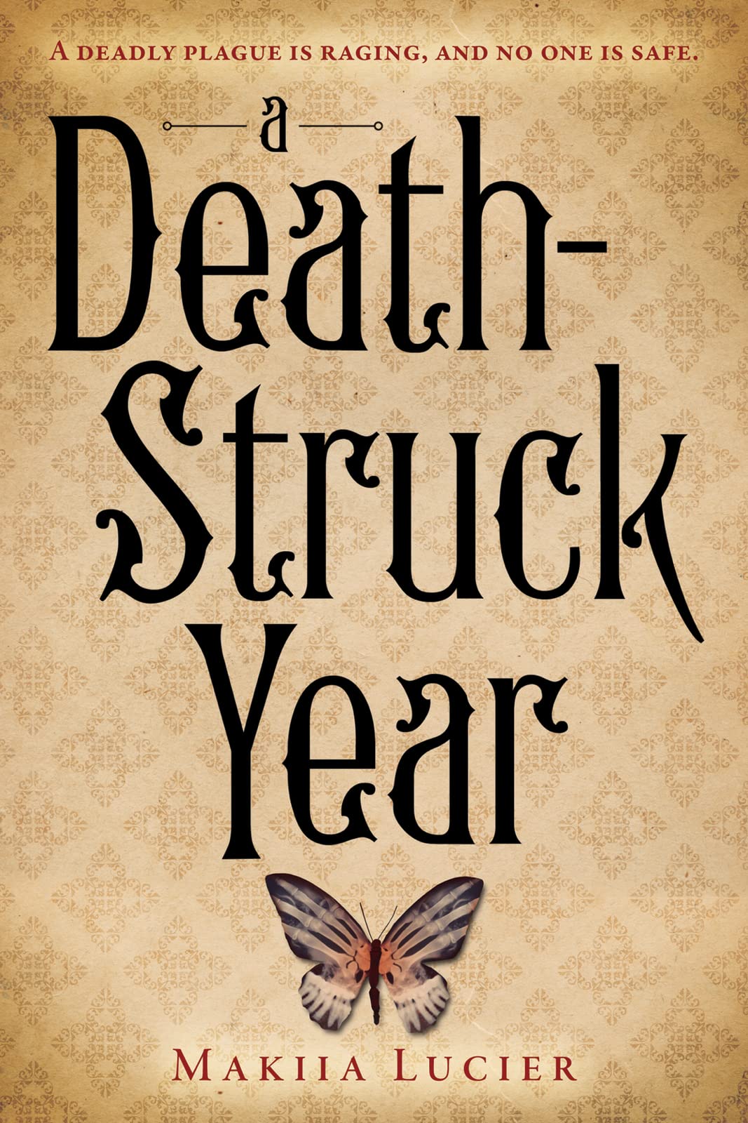A Death-Struck Year by Makiia Lucier (Author) book cover