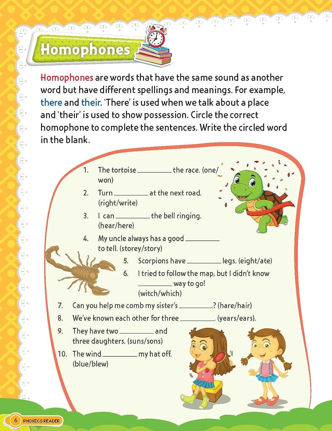 Phonics Reader 5 Books Pack for Children Age 3 -10 Years -Alphabet Sounds, A to Z, Short and Long Vowel Sounds, Word Families Short and Long Vowel Sounds, Blends and Combination Sounds, Tricky Words