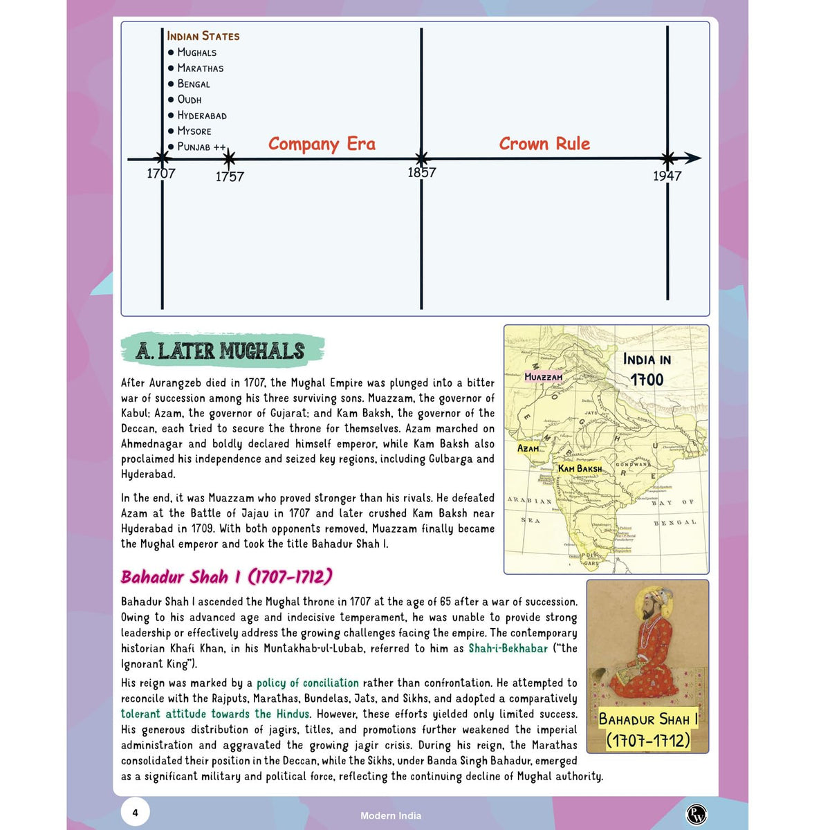 PW UPSC Books 2026 Modern Indian History Handwritten Notes By Abhishek Srivastava | PYQs, Maps, Timelines & Exam Oriented Notes | Ideal for UPSC & State PSC Exams