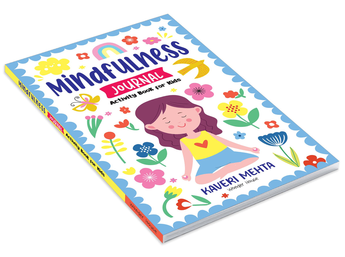 Mindfulness Journal Activity Book For Kids Daily Reflection, Gratitude Prompts, Breathing Exercises & Doodle Space | Ages 6–10 | Build Calm, Focus & Positivity