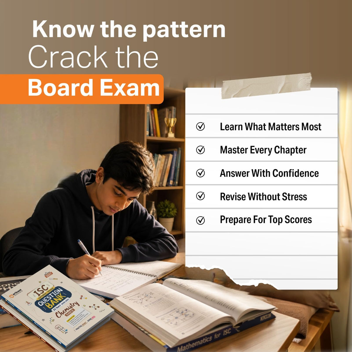 Arihant ISC Question Bank Class 12 Physics For Board Exam 2027 | 26 Years Chapterwise & Topicwise PYQs (2026–2001) with Detailed Step-by-Step Answers, Examiner's Comments, Tips & 3 Sample Papers