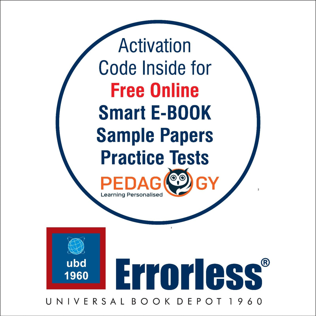 UBD1960 Errorless Physics for NEET as per NMC (Paperback+Smart E-book)Updated New Edition 2027 (2 volumes) Original Errorless Self Scorer Book with Trademark Certificate