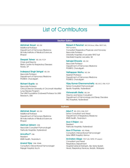 Clinical Pearls In Pulmonary Medicine (Hb 2026)