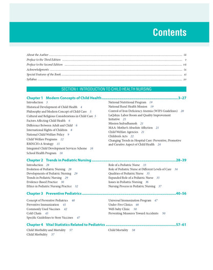 Textbook Of Pediatric Nursing For Bsc Nursing Students 3Ed (Pb 2025)