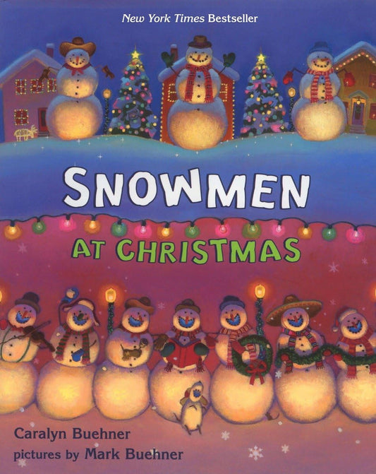 Snowmen at Christmas book cover