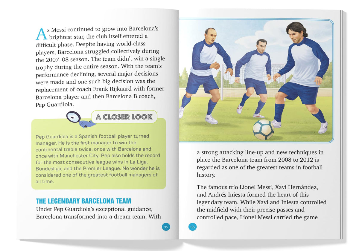 Lionel Messi: The Boy Who Became a Legend | Inspiring Journey of the Football Superstar | Leadership, Perseverance & Success | Motivational Biography ... Lessons, Fun Facts & Inspiration | Ages 7+