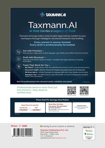 Taxmann's GST on Works Contract & Real Estate Transactions [Finance Act 2026] – Linking Foundational GST Machinery with Sector-Specific Provisions—Anchored to Statute | Rules | Case Law