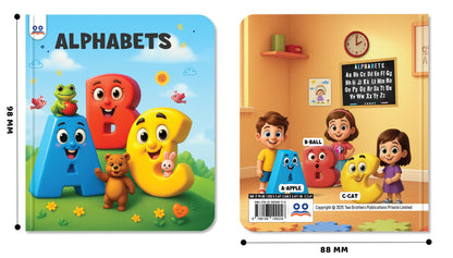 My First Library Box Set 10 Board Books | Premium Quality Kids Books for 1 Year – 4 Year Old | Early Learning Books – Alphabets, Numbers, Colours, Fruits, Flowers, Birds, Transport, Pet & Wild Animals