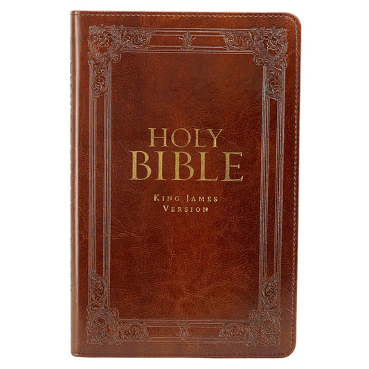 KJV Standard Size Thumb Index Edition: Burgundy by Christian Art Publishers (Author, Editor) book cover
