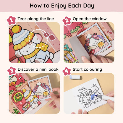 Coco Wyo: Cozy Countdown - An Advent Colouring Book Bundle