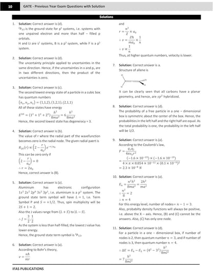CSIR NET Chemical Science and GATE Chemistry PYQ Book | Previous Year Questions with Detailed Solutions Combo 2 Books | Best Chemistry Book for CSIR NET & GATE Exams | IFAS Publications