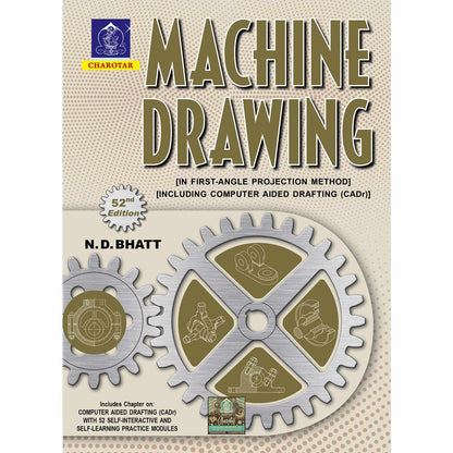 Machine Drawing By N. D. Bhatt