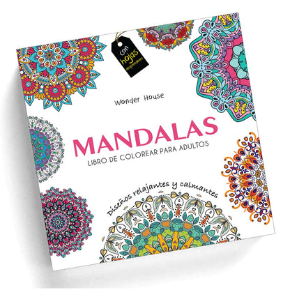 Adult Colouring Books Mandala Coloring Books for Adults - Spanish