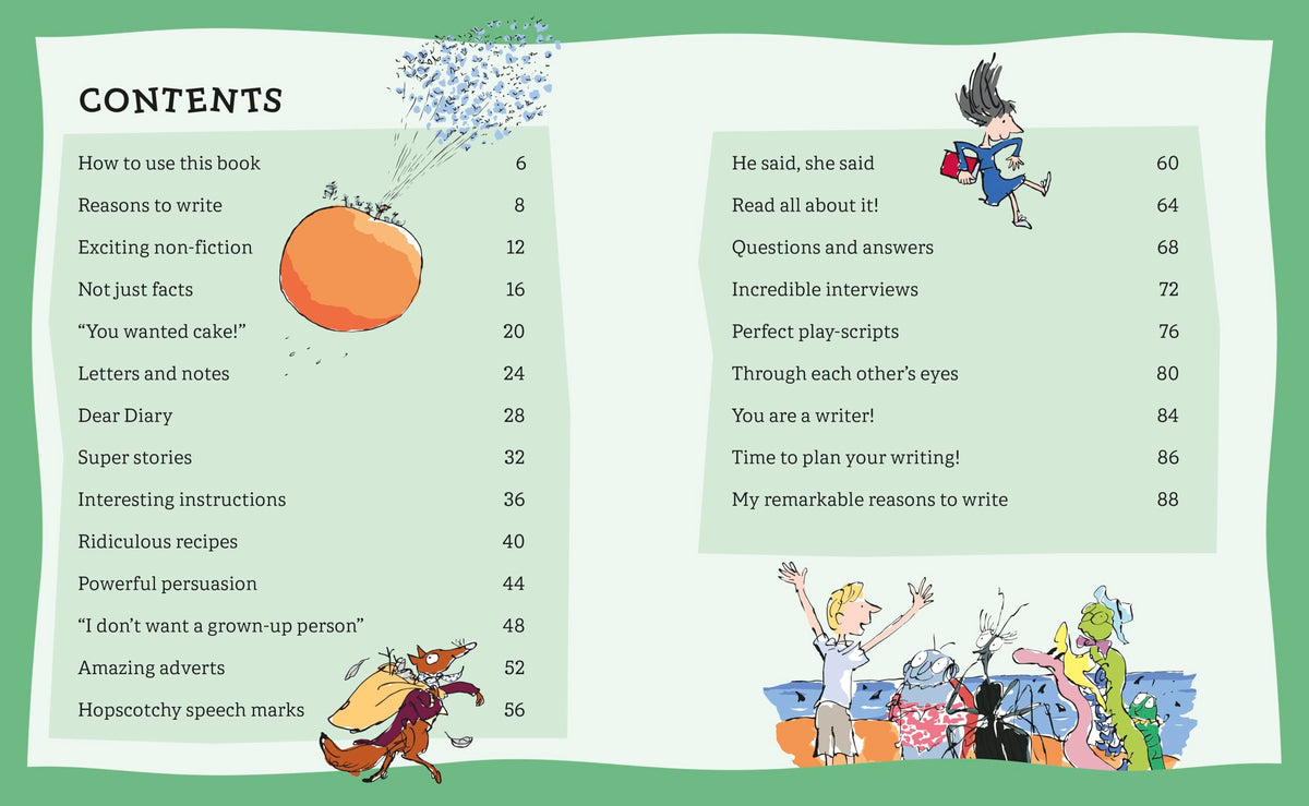 Roald Dahl How to Be a Writer: Swashboggling Non-Fiction