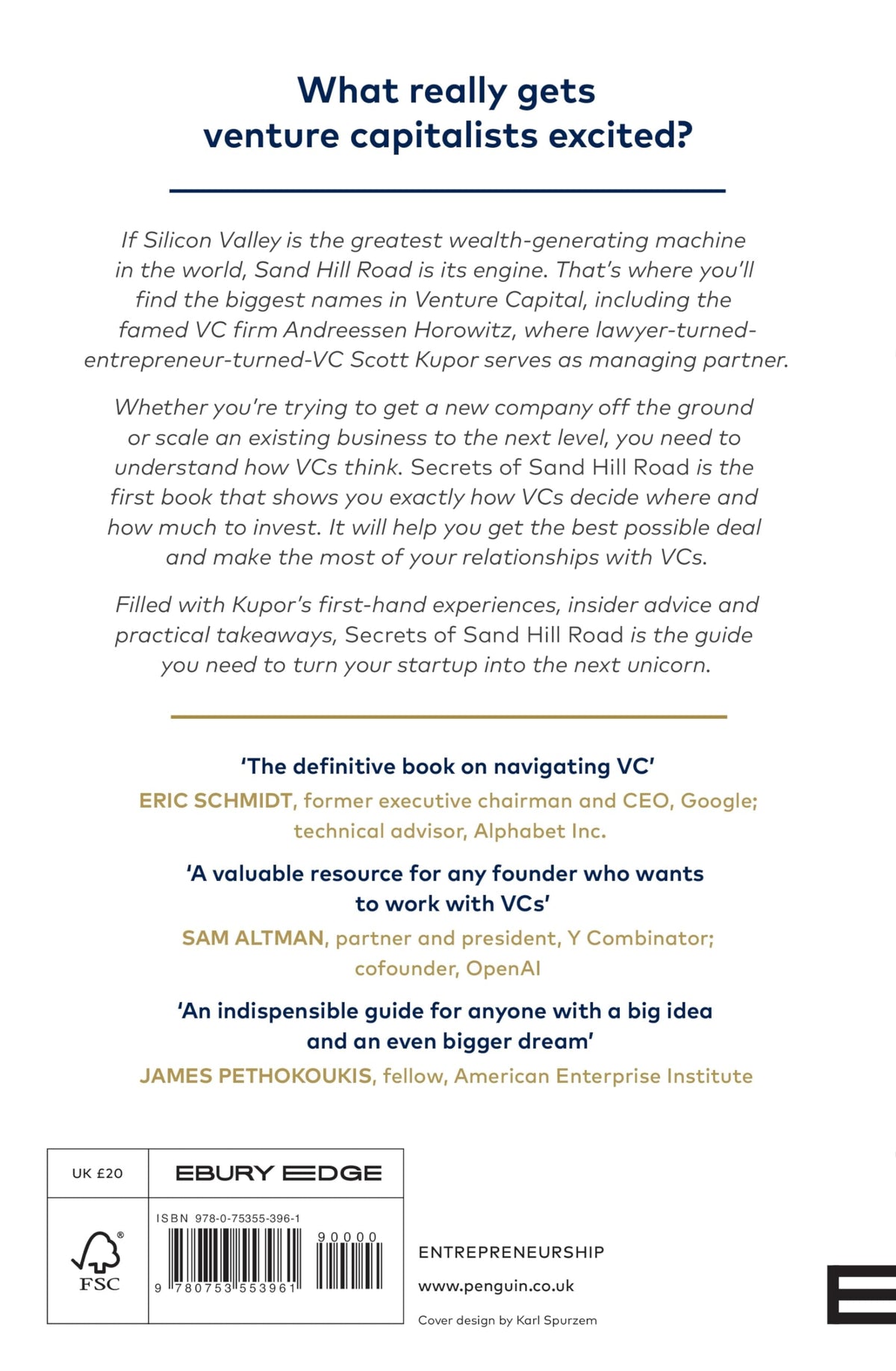 Secrets of Sand Hill Road: Venture Capital?and How to Get It