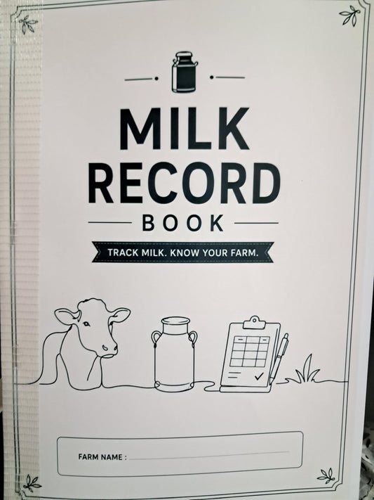 Milk Record book (This Season's Breeding Record)