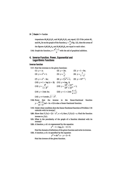 Arihant Classic Texts Series A Problem Book in Mathematical Analysis by GN Berman | Advanced Mathematics Book for JEE, IIT, Engineering Entrance and ... 2025 (Classic Texts Series for jee)