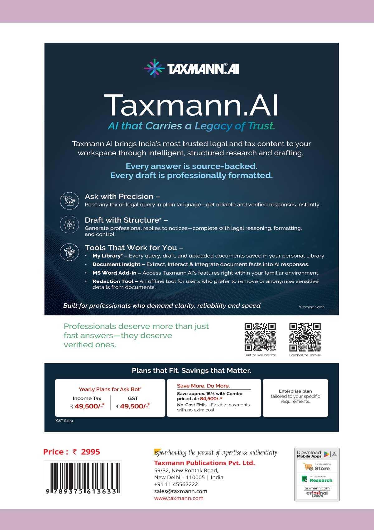 Taxmann's Master Guide to Income Tax Act 2025 – Bridges the ITA 1961 & ITA 2025—with Provision-by-Provision Commentary | TDS/TCS Reckoner | 60+ Years of CBDT Guidance | Century of Landmark Rulings