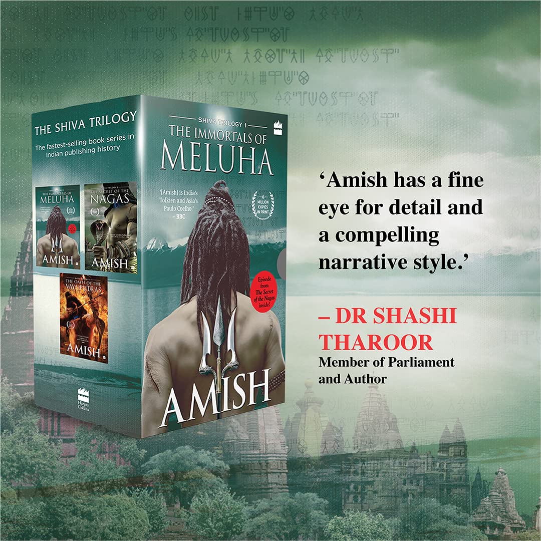 The Shiva Triology Boxset of 3 Books (Perfect Gift for this Festive Season) : The Immortals of Meluha, The Secret of The Nagas, The Oath of The Vayuputras)
