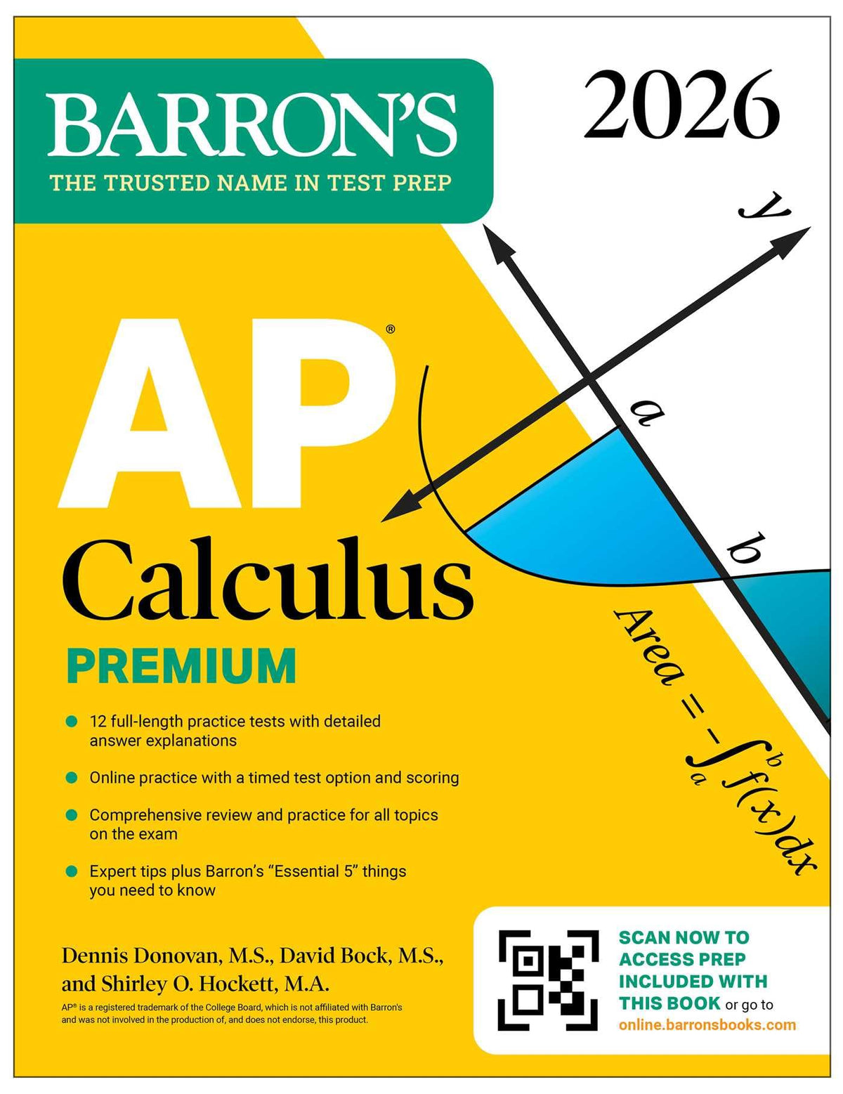 AP Calculus Premium, 2026 (Barron's AP Prep)