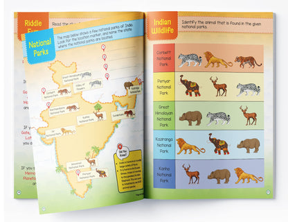 India: Fun Activity Book for Children | Explore Culture, Monuments, Festivals & Maps | Ages 5–10 | 3+ Hours of Interactive Learning and Discovery