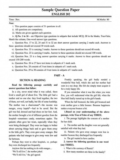 TOP NIOS English Guide Class 10 (T-202)