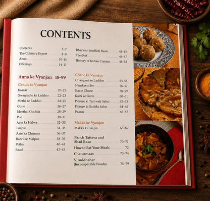 Dadi Ki Rasoi (English) | 80+ Indian Vegetarian Recipes | Colourful Food Photos | Step-by-Step Cooking Guide | Hardbound | Gifting Book | Glossy Paper | Kanchan Kothari | Patrika Publication