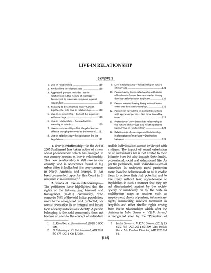Lawmann's Protection of Women from Domestic Violence Act, 2005 with DV Rules, Live in Relationship | Bare Act with Comments