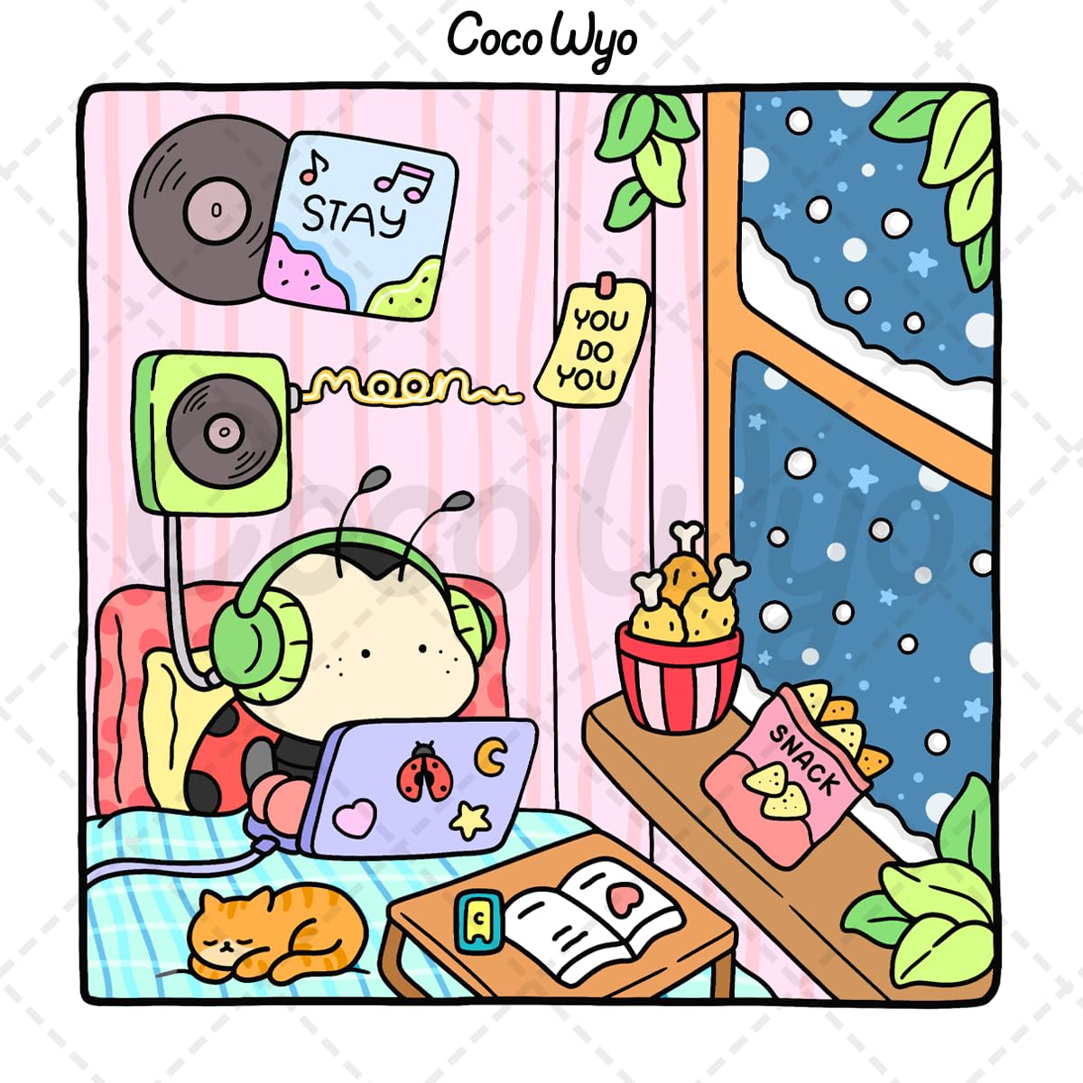 Cozy Friends: Coloring Book for Adults and Teens Featuring Super Cute Animal Characters with Easy and Simple Designs for Relaxation 