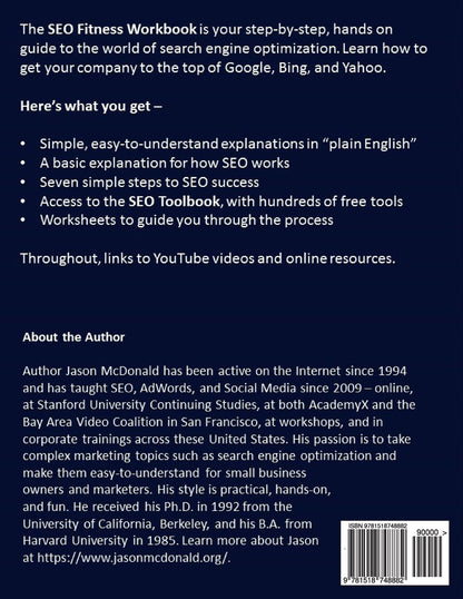Seo Fitness Workbook: 2016 Edition: The Seven Steps to Search Engine Optimization Success on Google