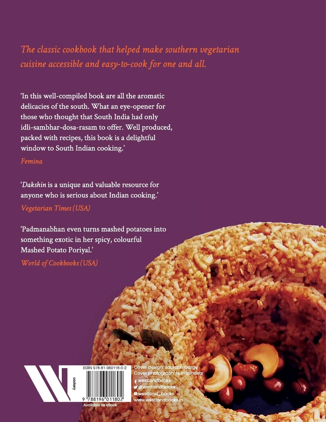Dakshin: Vegetarian Cuisine from South India