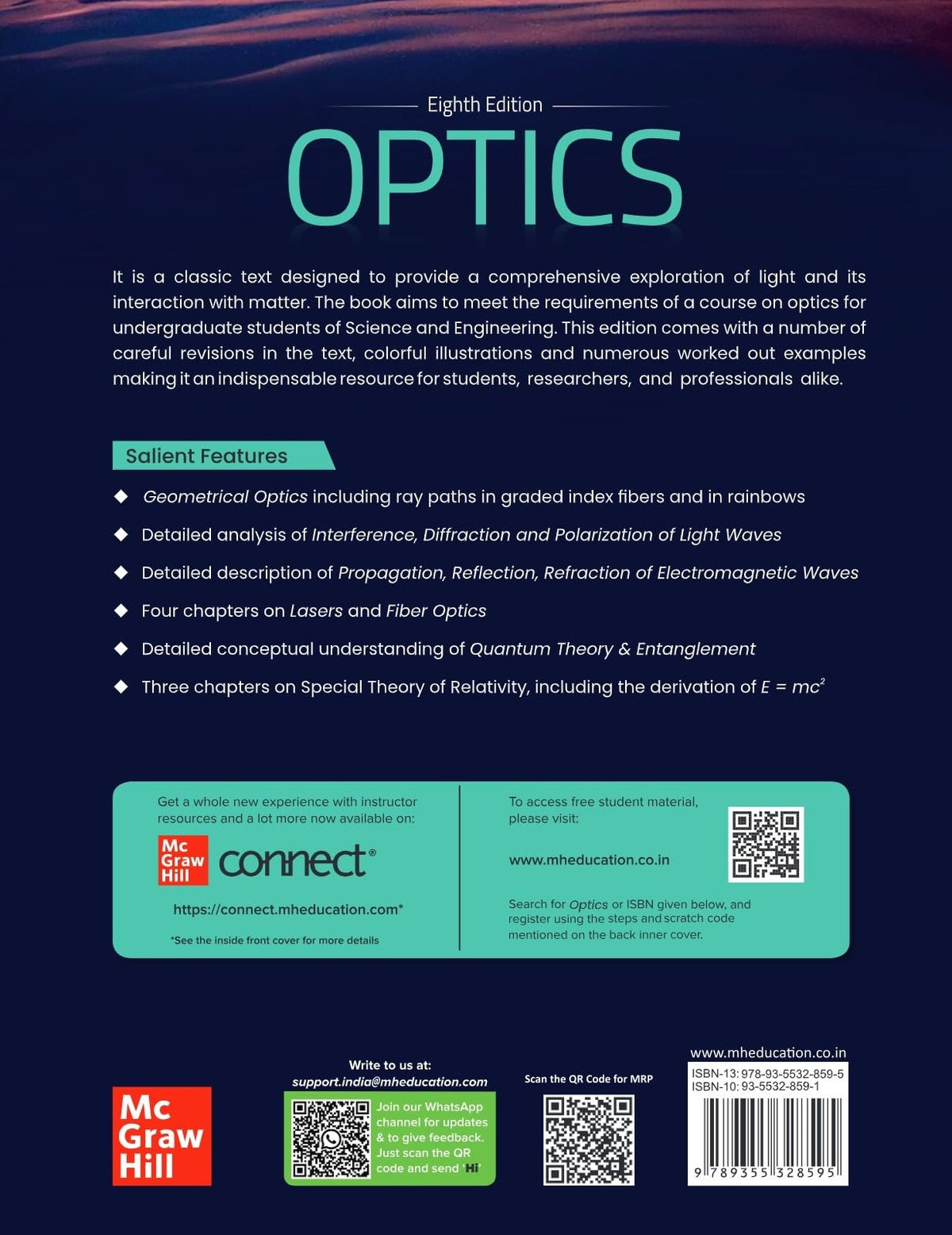 Optics || 8th Edition