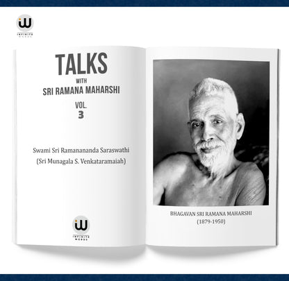 Talks With Sri Ramana Maharshi Volume 3 | Sri Ramana Maharshi Books | Original Book In English | Teachings Of Sri Ramana Maharshi | Sri Ramanananda ... ???? ?? ??? ???? ???? ??? ?????? ??? ?????? I