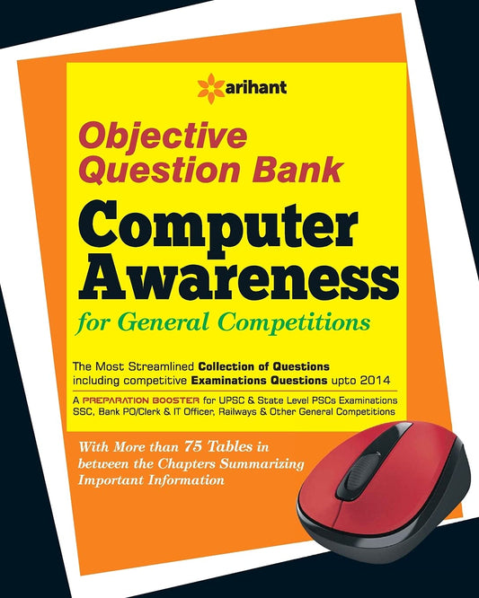 Objective Question Bank of Computer Awareness for General Competitions by Arihant Experts book cover