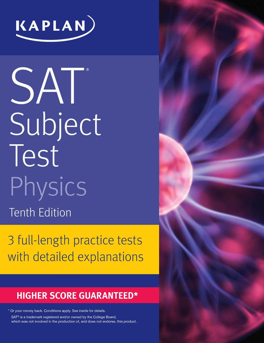 SAT SUBJECT TEST PHYSICS book cover