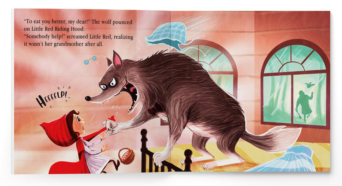 My First 5 Minutes Fairy Tales Little Red Riding Hood | Traditional Fairy Tales For Children (Abridged And Retold)
