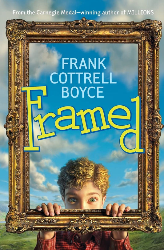 Framed book cover