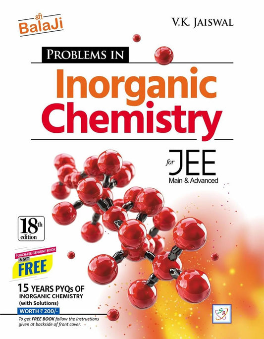 Problems in Inorganic Chemistry for JEE (Main & Advanced) - 18th Edition, 2025