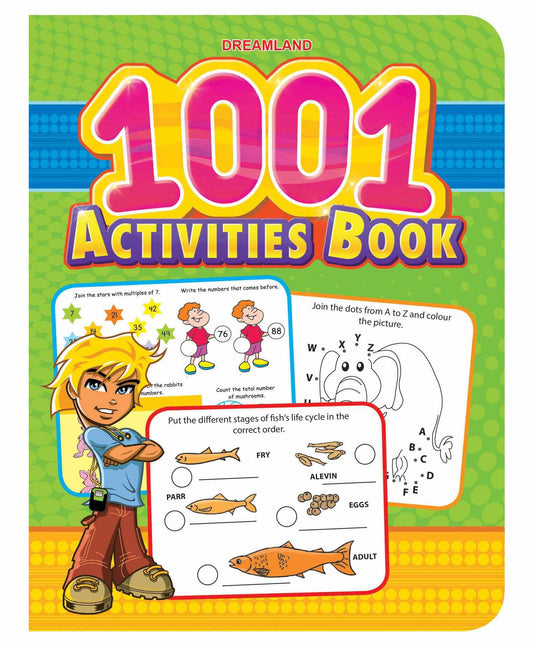 1001 Activity Book book cover