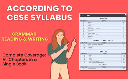CBSE, NCERT English Grammar and Composition - Class 9 & 10. (Class IX & X)