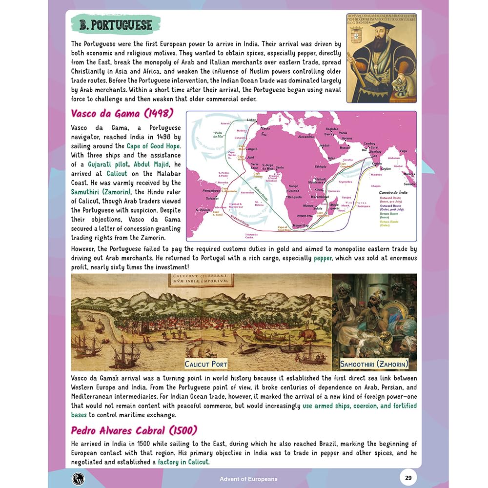 PW UPSC Ancient & Medieval Indian History & Modern India Handwritten Notes By Abhishek Srivastava Combo Set of 2 Books | PYQs, Maps, Timelines & Exam Oriented Notes| Ideal for UPSC & State PSC Exams