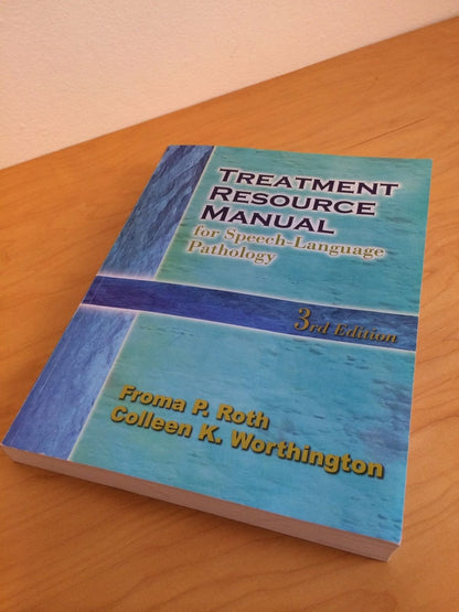 Treatment Resource Manual For Speech-language Pathology